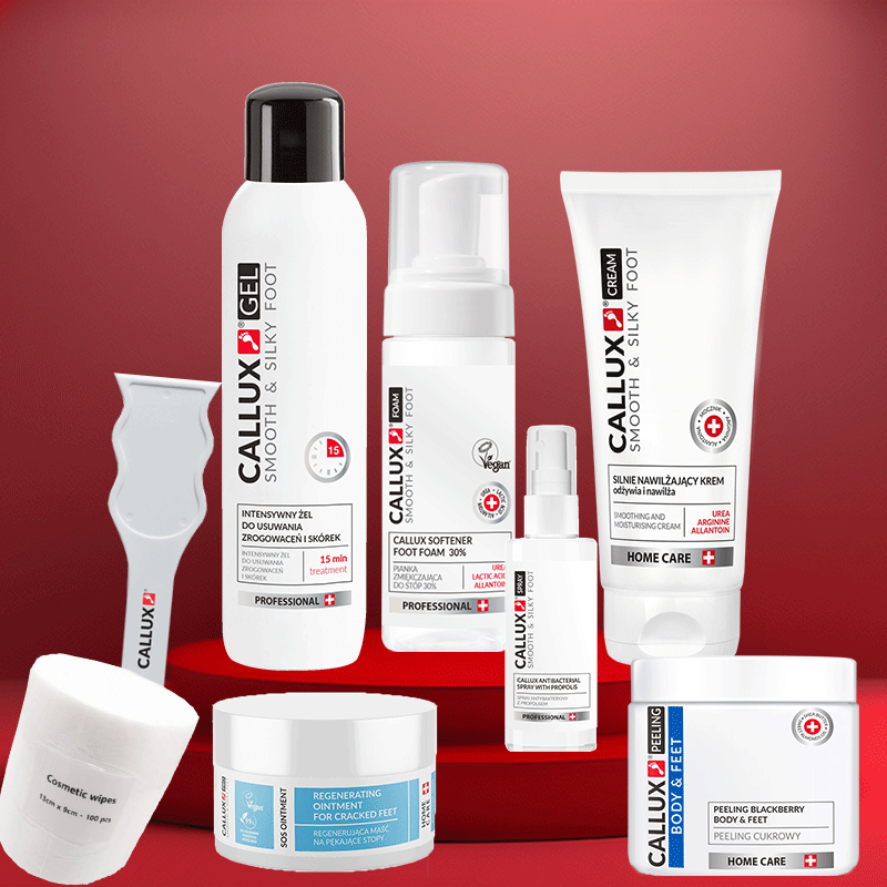 Soin anti-callosités kit pro technique de l'Est