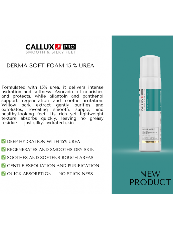 Mousse Derma Soft 15% Urée 150ml