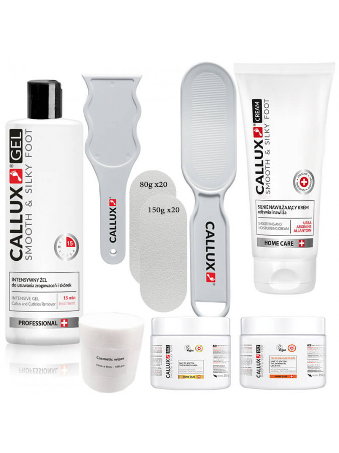 Soin anti-callosités kit pro 5 Green Tea 250g-Fresh Orange 250g