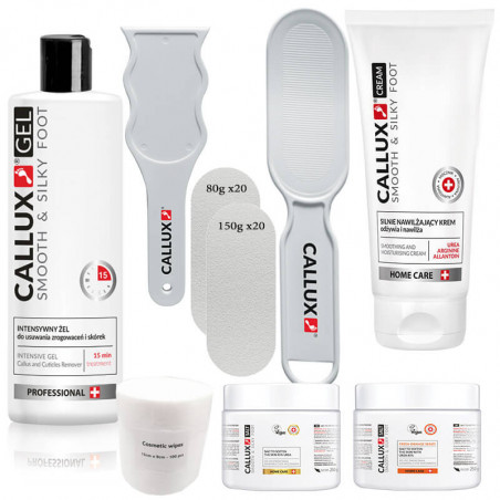 Soin anti-callosités kit pro 5 Green Tea 250g-Fresh Orange 250g