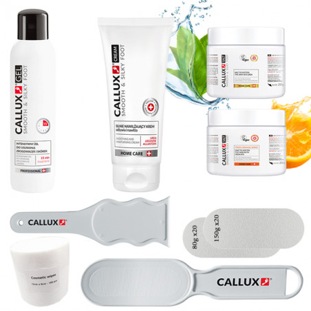 Soin anti-callosités kit pro 3 Green Tea 250g-Fresh Orange 250g